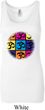 Ladies Yoga Tanktop Pop Art Om Longer Length Tank
