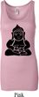 Ladies Yoga Tanktop Shadow Buddha Longer Length Tank Top