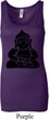 Ladies Yoga Tanktop Shadow Buddha Longer Length Tank Top