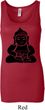 Ladies Yoga Tanktop Shadow Buddha Longer Length Tank Top
