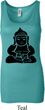 Ladies Yoga Tanktop Shadow Buddha Longer Length Tank Top