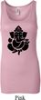 Ladies Yoga Tanktop Shadow Ganesha Longer Length Tank Top