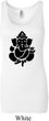 Ladies Yoga Tanktop Shadow Ganesha Longer Length Tank Top