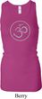 Ladies Yoga Tanktop Thin OM Longer Length Racerback Tank Top