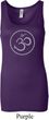Ladies Yoga Tanktop Thin OM Longer Length Tank Top