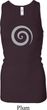 Ladies Yoga Tanktop Vortex Longer Length Racerback Tank Top