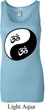 Ladies Yoga Tanktop Yin Yang AUM Longer Length Tank Top