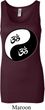 Ladies Yoga Tanktop Yin Yang AUM Longer Length Tank Top