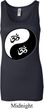 Ladies Yoga Tanktop Yin Yang AUM Longer Length Tank Top