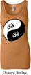Ladies Yoga Tanktop Yin Yang AUM Longer Length Tank Top
