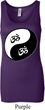 Ladies Yoga Tanktop Yin Yang AUM Longer Length Tank Top