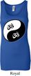 Ladies Yoga Tanktop Yin Yang AUM Longer Length Tank Top