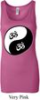 Ladies Yoga Tanktop Yin Yang AUM Longer Length Tank Top