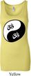 Ladies Yoga Tanktop Yin Yang AUM Longer Length Tank Top