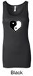 Ladies Yoga Tanktop Yin Yang Heart Longer Length Tank Top