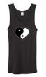 Ladies Yoga Tanktop Yin Yang Heart Organic Tank Top