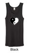 Ladies Yoga Tanktop Yin Yang Heart Organic Tank Top