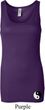 Ladies Yoga Tanktop Yin Yang Patch Bottom Print Longer Length Tank Top