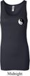 Ladies Yoga Tanktop Yin Yang Patch Pocket Print Longer Length Tank Top
