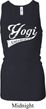 Ladies Yoga Tanktop Yogi University Longer Length Racerback Tank Top