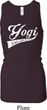 Ladies Yoga Tanktop Yogi University Longer Length Racerback Tank Top