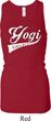 Ladies Yoga Tanktop Yogi University Longer Length Racerback Tank Top