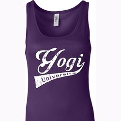 Ladies Yoga Tanktop Yogi University Longer Length Tank Top Ladies Yoga Tanktop Yogi University Longer Length Tank Top