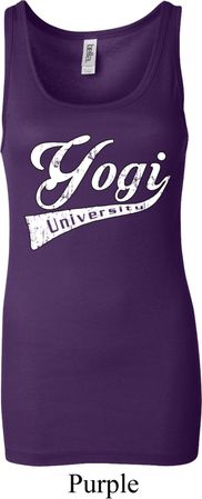 Ladies Yoga Tanktop Yogi University Longer Length Tank Top