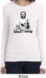 Ladies Yoga Tee At Peace Buddha Long Sleeve