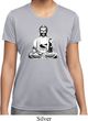 Ladies Yoga Tee At Peace Buddha Moisture Wicking T-shirt