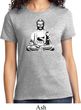 Ladies Yoga Tee At Peace Buddha T-shirt