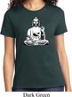 Ladies Yoga Tee At Peace Buddha T-shirt