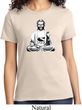 Ladies Yoga Tee At Peace Buddha T-shirt