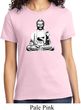 Ladies Yoga Tee At Peace Buddha T-shirt