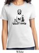 Ladies Yoga Tee At Peace Buddha T-shirt