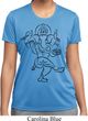 Ladies Yoga Tee Black Sketch Ganesha Moisture Wicking T-shirt