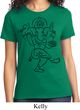 Ladies Yoga Tee Black Sketch Ganesha T-shirt