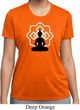 Ladies Yoga Tee Buddha Lotus Pose Moisture Wicking T-shirt