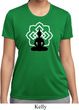 Ladies Yoga Tee Buddha Lotus Pose Moisture Wicking T-shirt