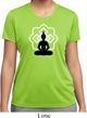 Ladies Yoga Tee Buddha Lotus Pose Moisture Wicking T-shirt