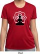 Ladies Yoga Tee Buddha Lotus Pose Moisture Wicking T-shirt