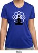 Ladies Yoga Tee Buddha Lotus Pose Moisture Wicking T-shirt