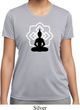 Ladies Yoga Tee Buddha Lotus Pose Moisture Wicking T-shirt