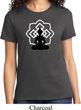 Ladies Yoga Tee Buddha Lotus Pose T-shirt