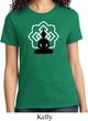 Ladies Yoga Tee Buddha Lotus Pose T-shirt