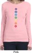 Ladies Yoga Tee Diamond Chakras Long Sleeve