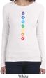 Ladies Yoga Tee Diamond Chakras Long Sleeve
