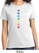 Ladies Yoga Tee Diamond Chakras T-shirt
