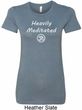 Ladies Yoga Tee Heavily Meditated with OM Longer Length Shirt