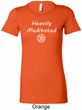 Ladies Yoga Tee Heavily Meditated with OM Longer Length Shirt